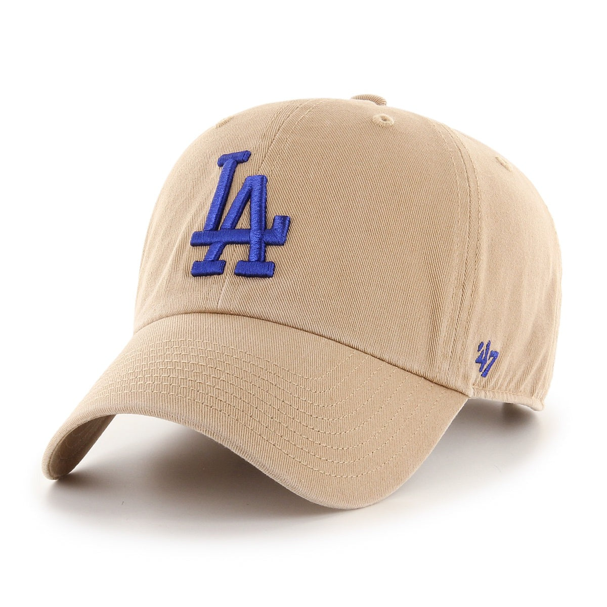 47 Brand Los Angeles Dodgers Khaki 47 Clean Up | B-RGW12GWS-KHC