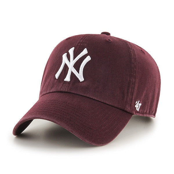 47 Brand New York Yankees Dark Maroon 47 Clean Up | B-RGW17GWS-KM