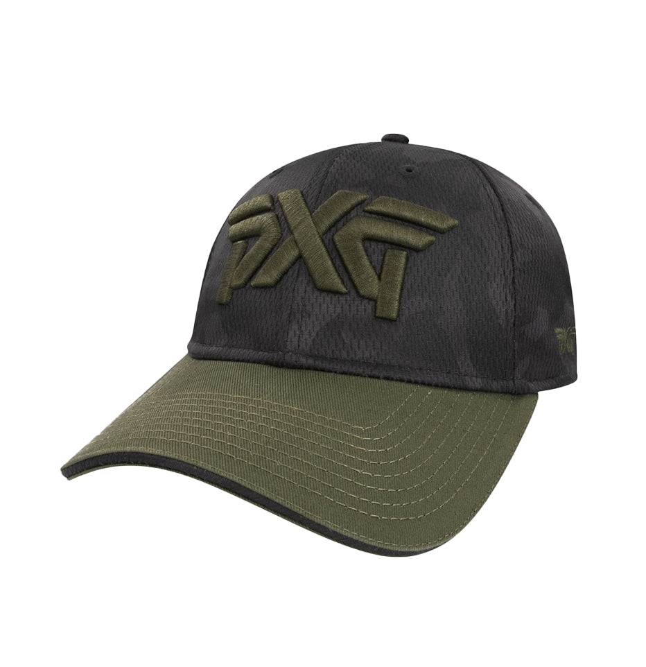 PXG Battle Ready 920 Women's-Adjusable Velcro | Black Jungle Camo Green H-BR-920W-BLK