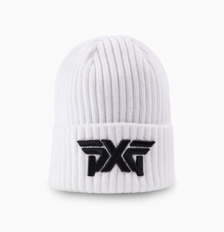 PXG Classic Knit Cuff Beanie | white H-60192101