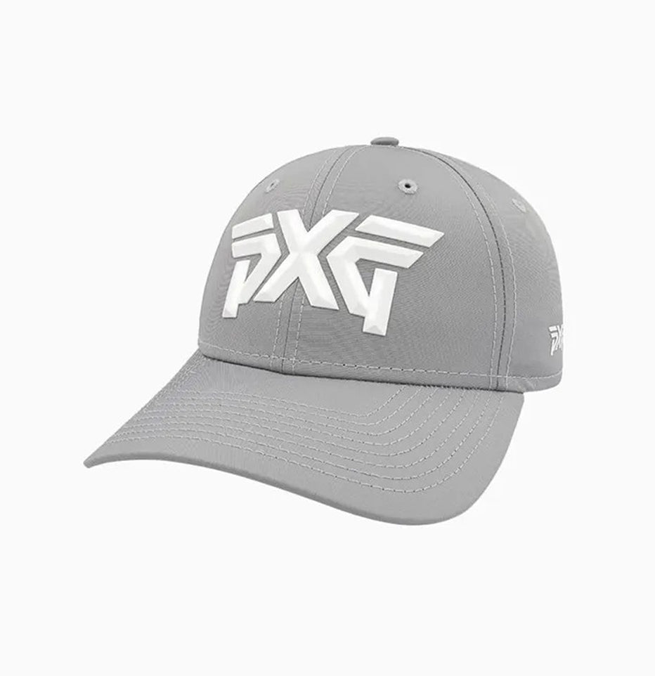 PXG Faceted Logo 940 Strapback | Medium Grey H-UHW74-FM-G