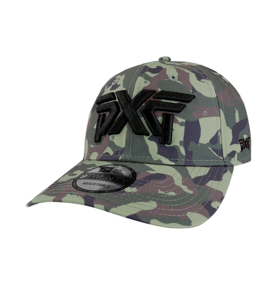 PXG Jungle Camo 920-Adjustable Clip | Fairway Camo Green-Black Logo H-920ADJ-FC-BLKLOGO