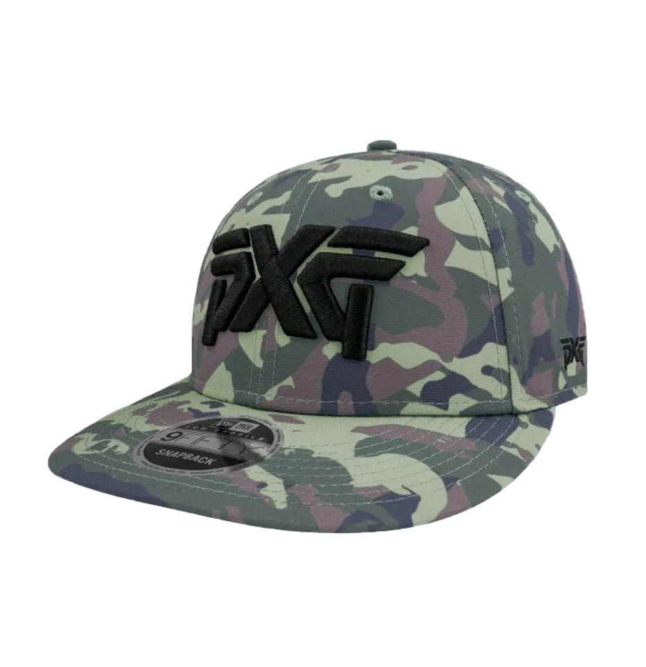PXG Jungle Camo 950 Low Profile | Fairway Camo Green-Black Logo H-950ADJ-FC-BLKLOGO