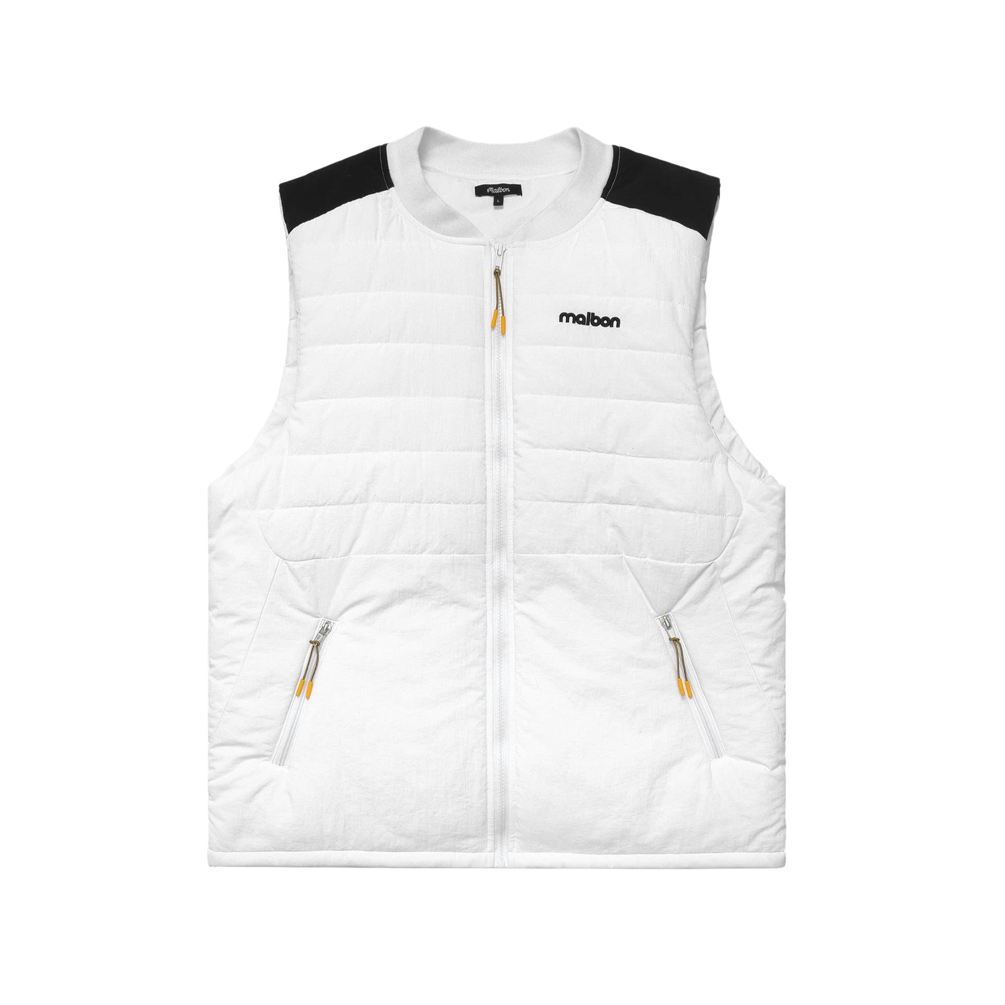 Malbon Dominica Deck Vest | White M-7990-WHT