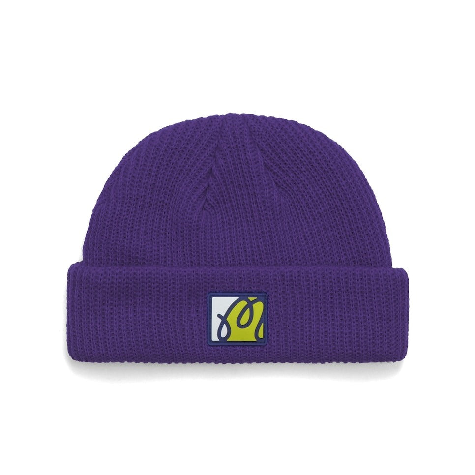 Malbon Golf&Ski Beanie | Purple M-7821-PUR-OS