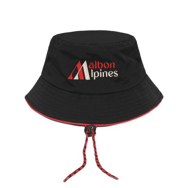 Malbon Golf&Ski Bucket Hat | Black M-7820-BLK