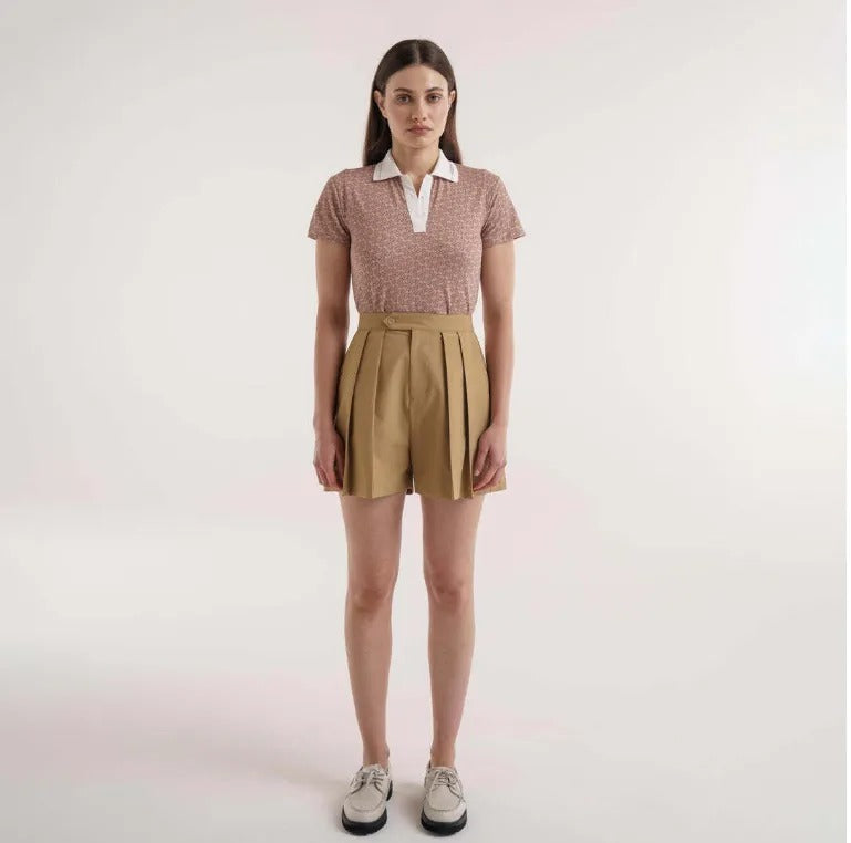 Malbon Marina Shorts | Carmel MW-0022-CML