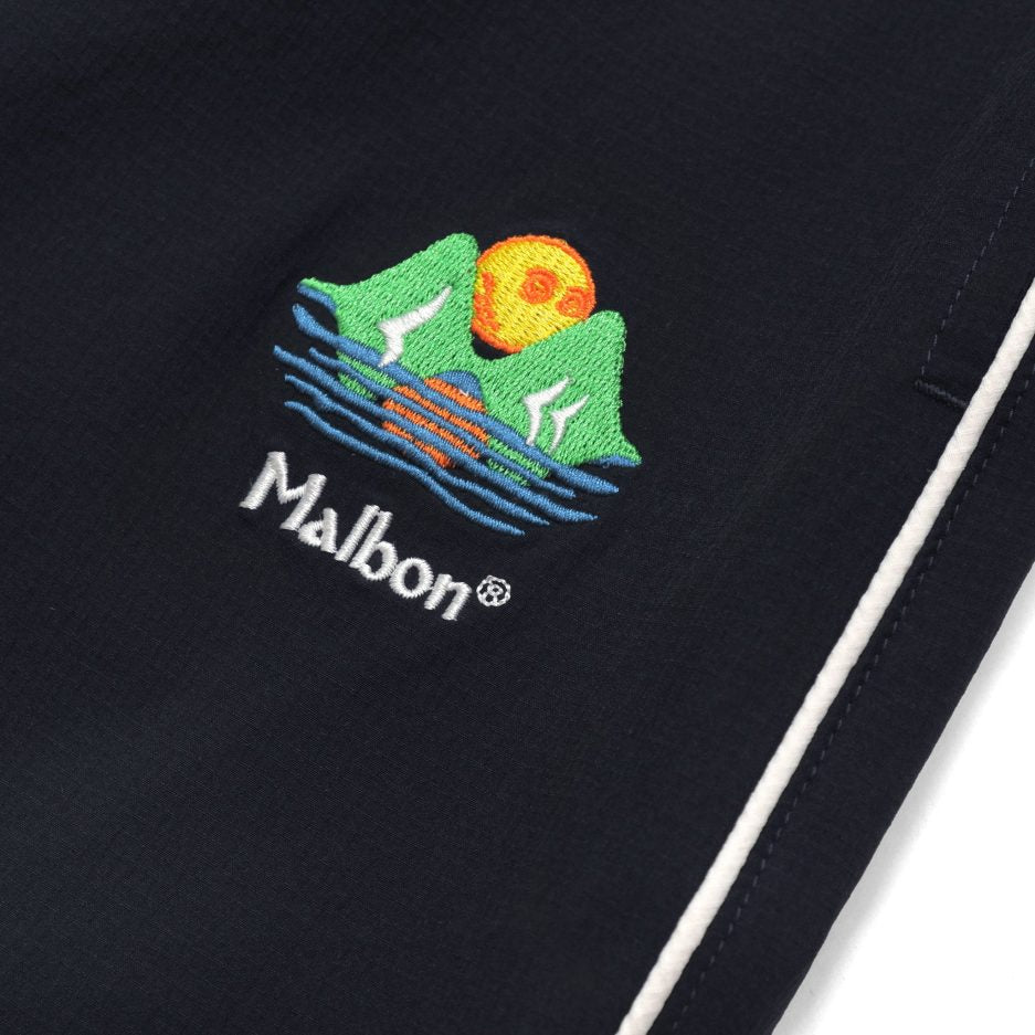 Malbon Montego Scooter Short | Navy M-8206