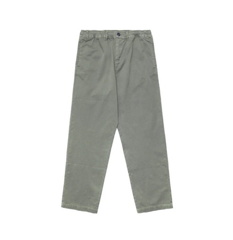 Malbon Washed Cotton Twill Cropped Chino Pant | Sage M-8000
