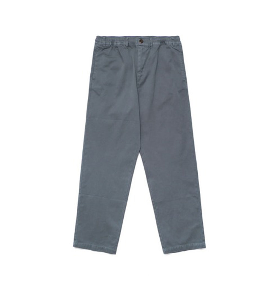 Malbon Washed Cotton Twill Cropped Chino Pant | Seaport Blue M-8000