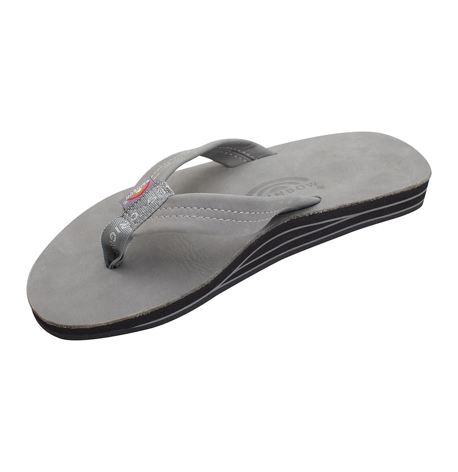 Rainbow Sandals Men's Double Layer Sandal - Cool Grey 302ALTS0GREY