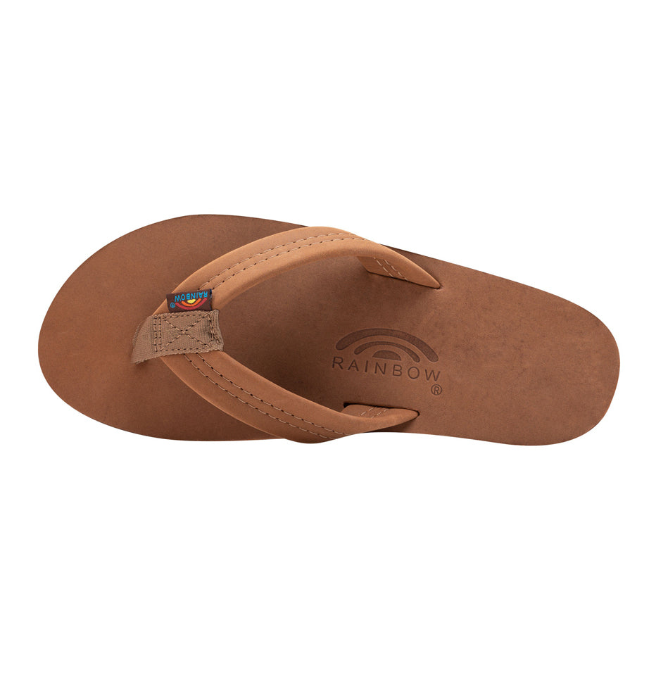 Rainbow Sandals Men's Double Layer Sandal - Red Wood 302ALTS0RDWD