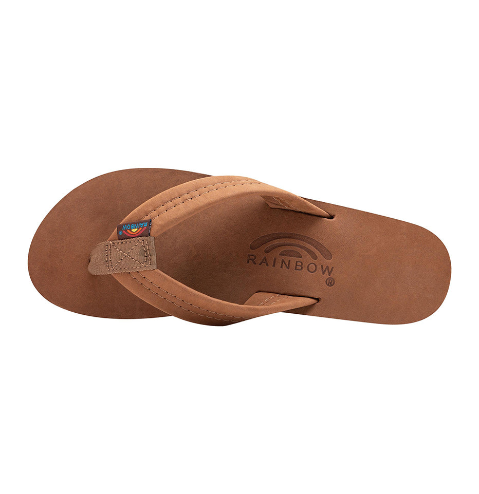 Rainbow Sandals Women's Double Layer Sandal - Red Wood 302ALTS0RDWD