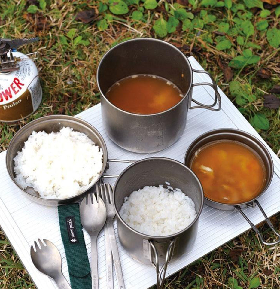 Snow Peak Trek-Combo-Titanium 2.3L - SCS-010T