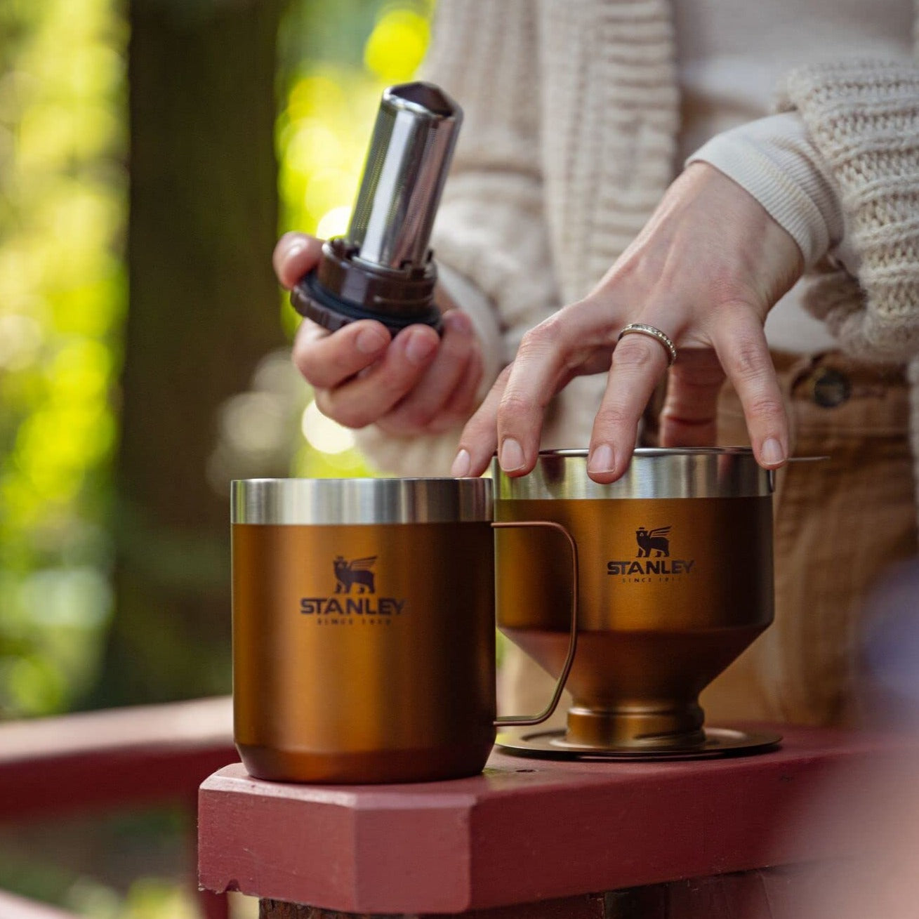 Stanley Classic Perfect Brew Pour Over Set - Maple 10-09566-058