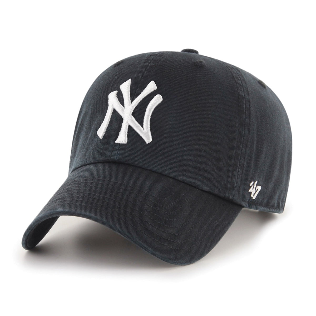 47 Brand New York Yankees Black 47 Clean Up | B-RGW17GWS-BKD