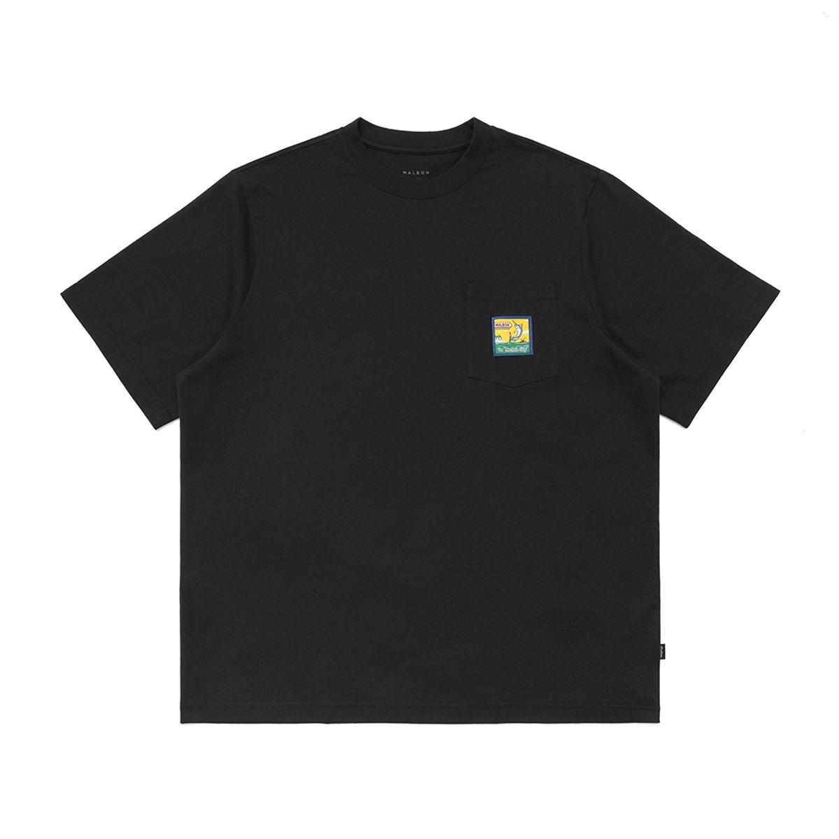 Malbon Buckets City Pocket Tee | Black M-7983