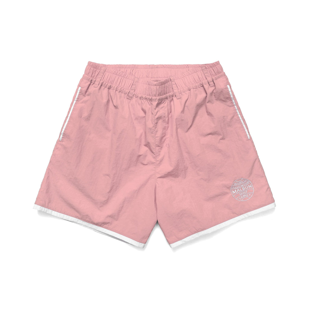 Malbon World Fellowship Caribe Short | Coral M-7974