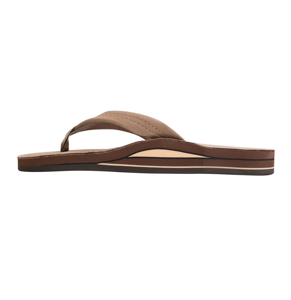 Rainbow Sandals Men's Double Layer Sandal - DARK BROWN 302ALTS0DKBR