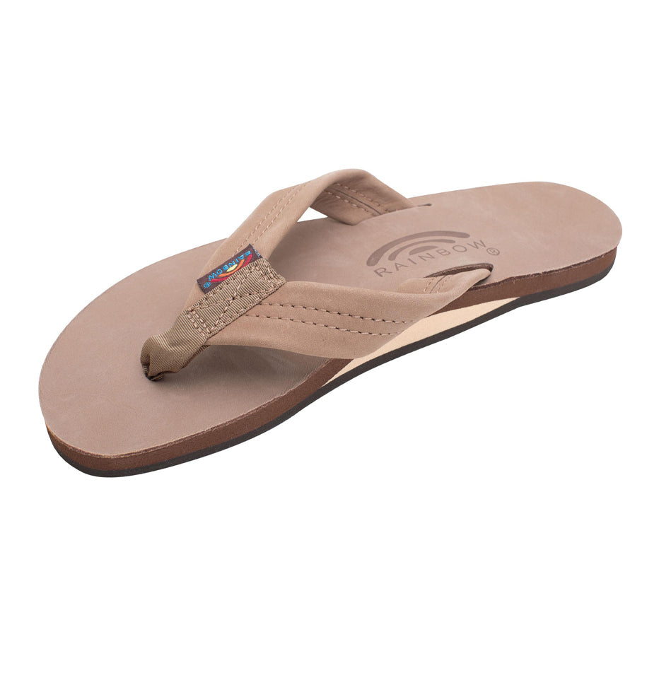 Rainbow Sandals Women's Single Layer Sandal - DARK BROWN 301ALTS0DKBR