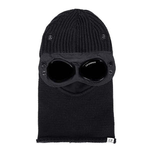 CP Company Merino Wool Ski Mask - Black 13CMAC301A005509A - 999 maskEdge on Street