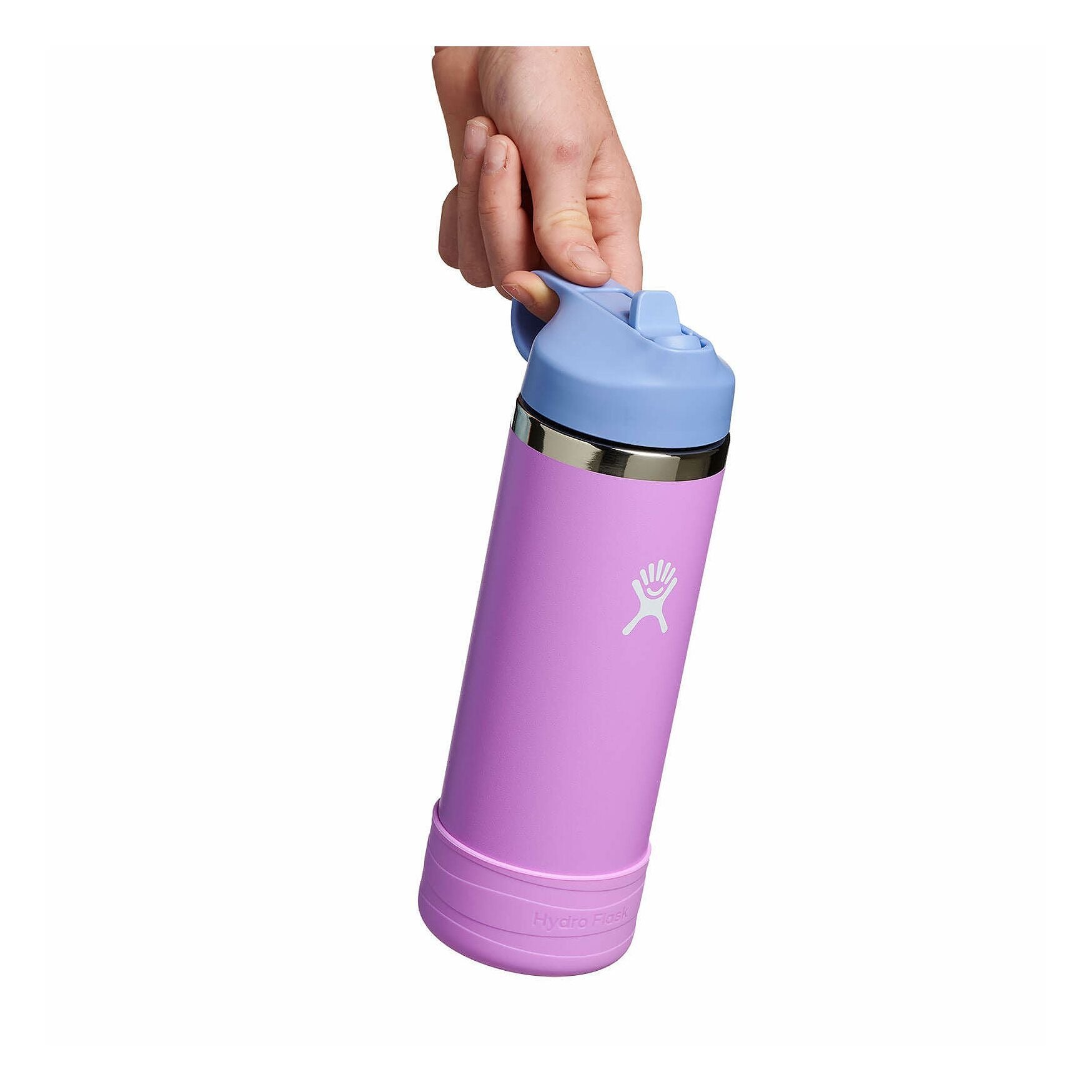 Hydroflask Kids Wide Mouth Straw Cap 18oz | Anemone W18CSWBB513